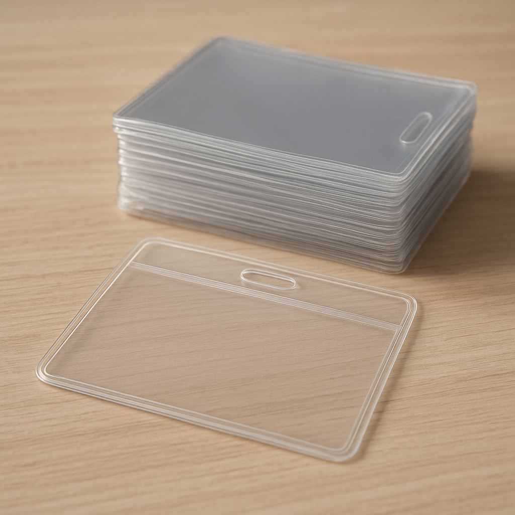 Ausweishülle Rundloch Querformat 50er Pack